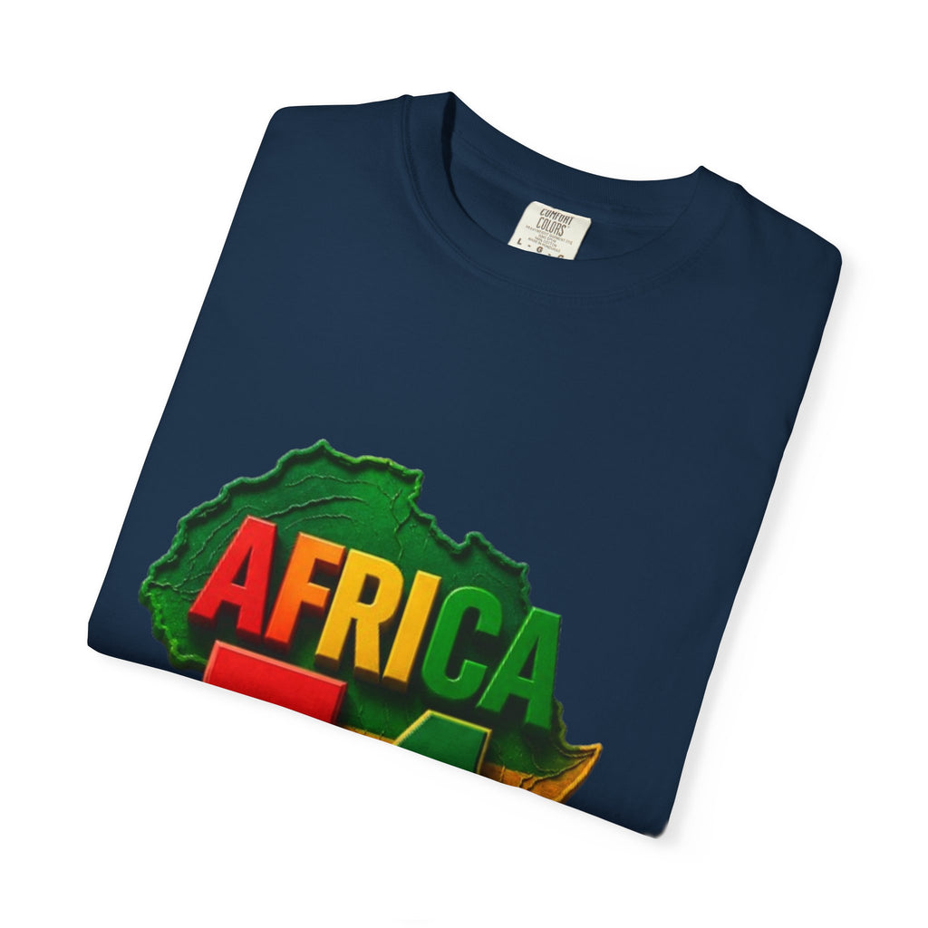 Africa 54 T-Shirt — Pan-African Map Graphic Tee (Celebrate African Unity)