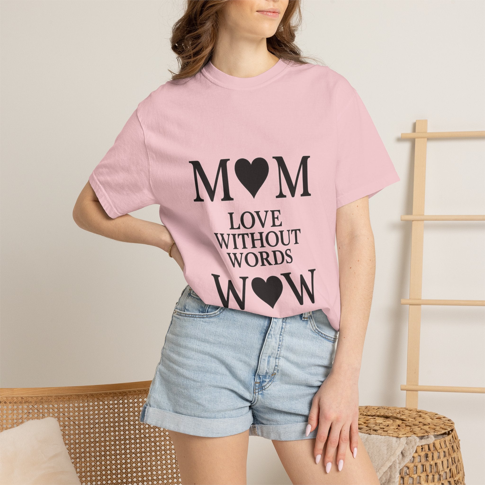 Mom Love Without Words T-Shirt