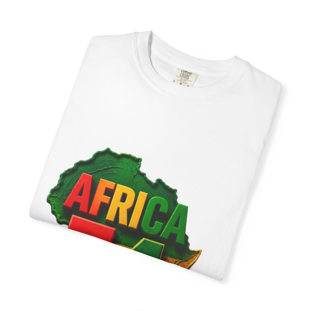 Africa 54 T-Shirt — Pan-African Map Graphic Tee (Celebrate African Unity)