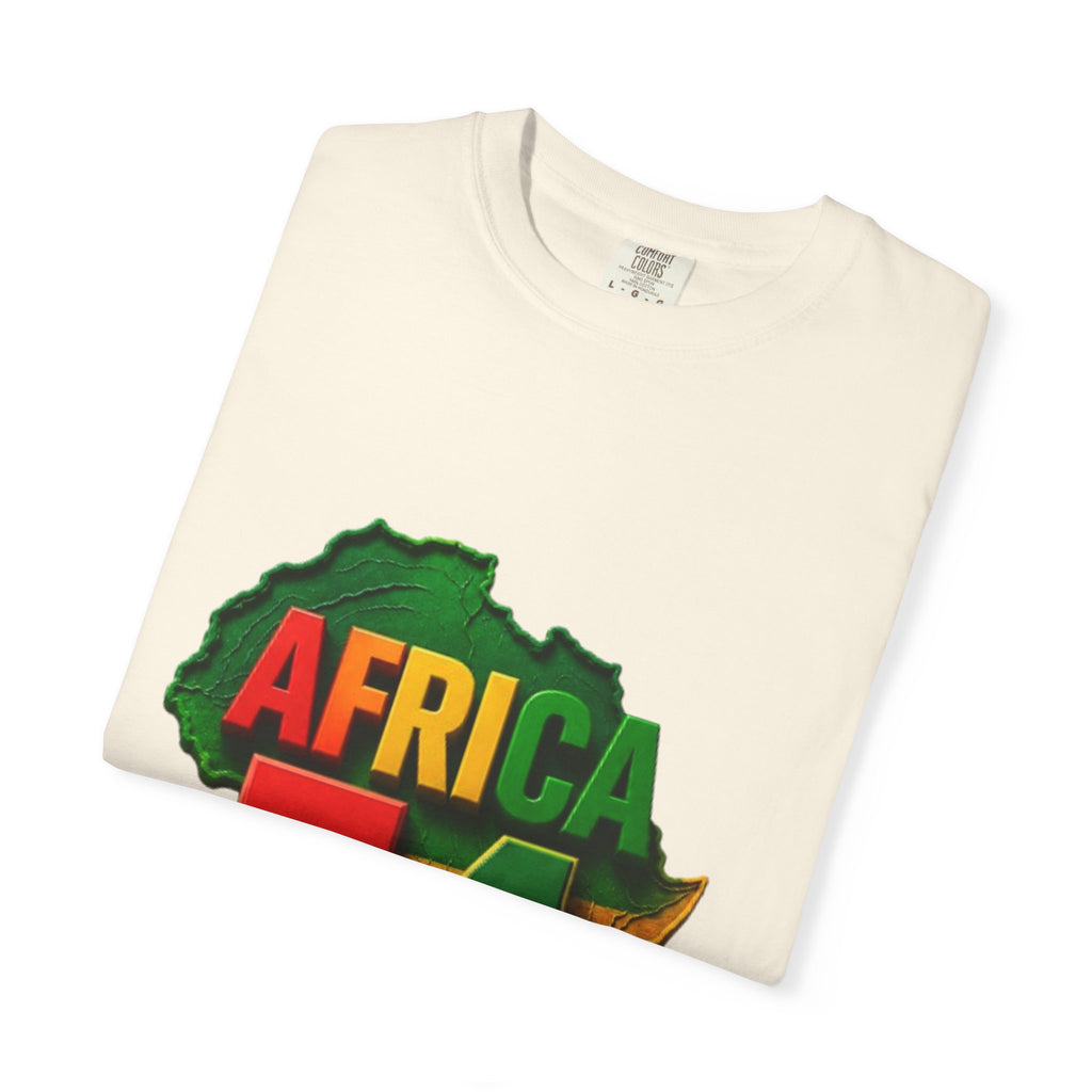 Africa 54 T-Shirt — Pan-African Map Graphic Tee (Celebrate African Unity)