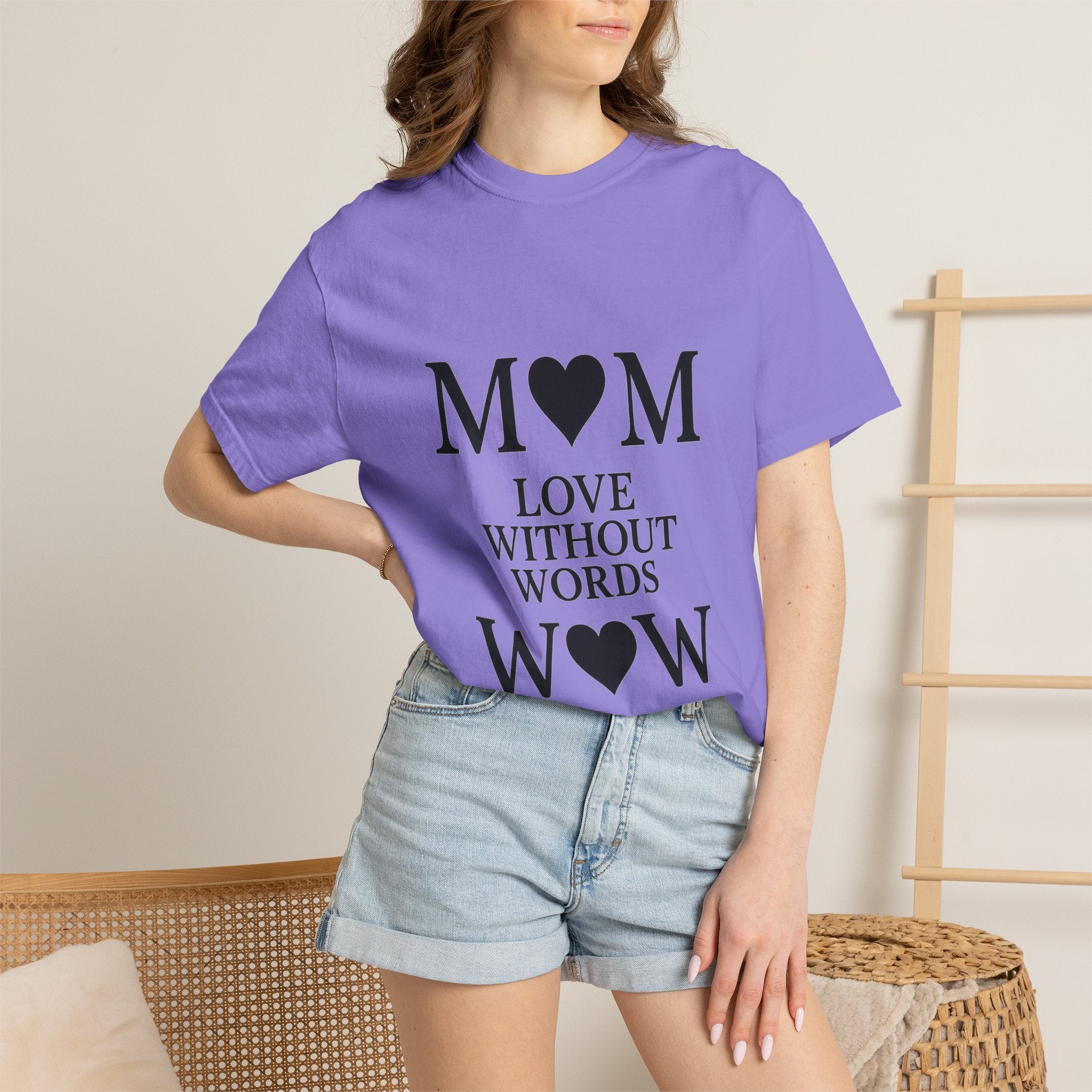 Mom Love Without Words T-Shirt