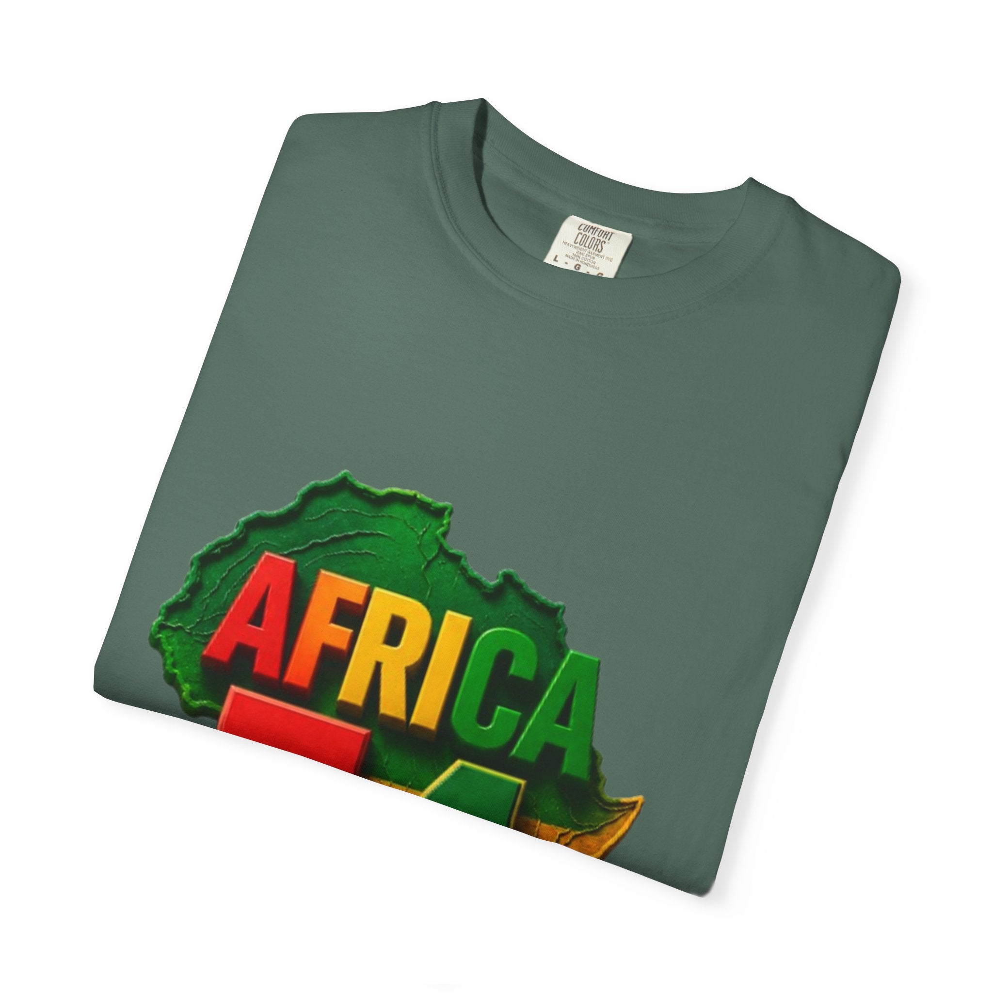 Africa 54 T-Shirt — Pan-African Map Graphic Tee (Celebrate African Unity)